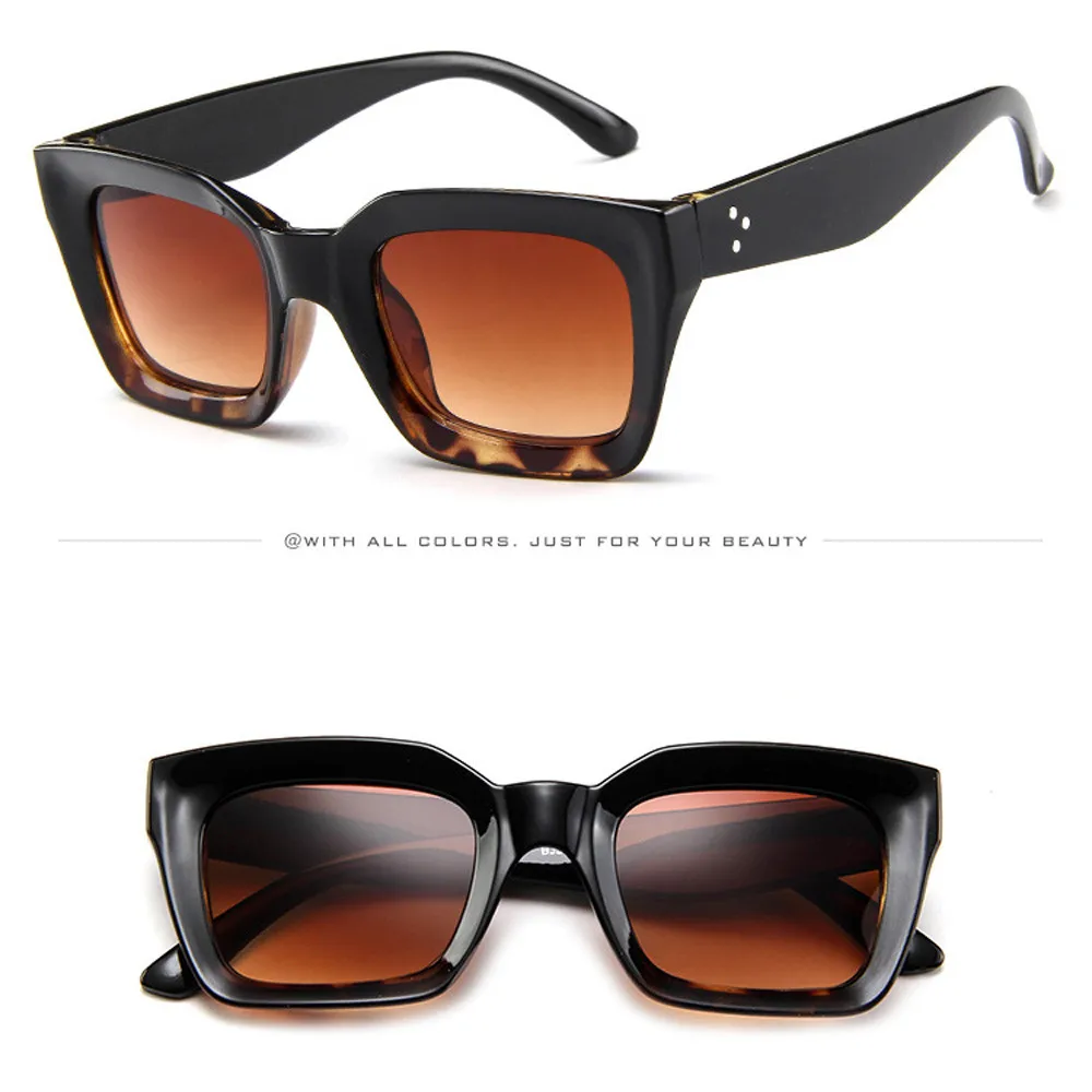 2020 женские брендовые дизайнерские Винтажные Солнцезащитные очки с рамкой Ретро