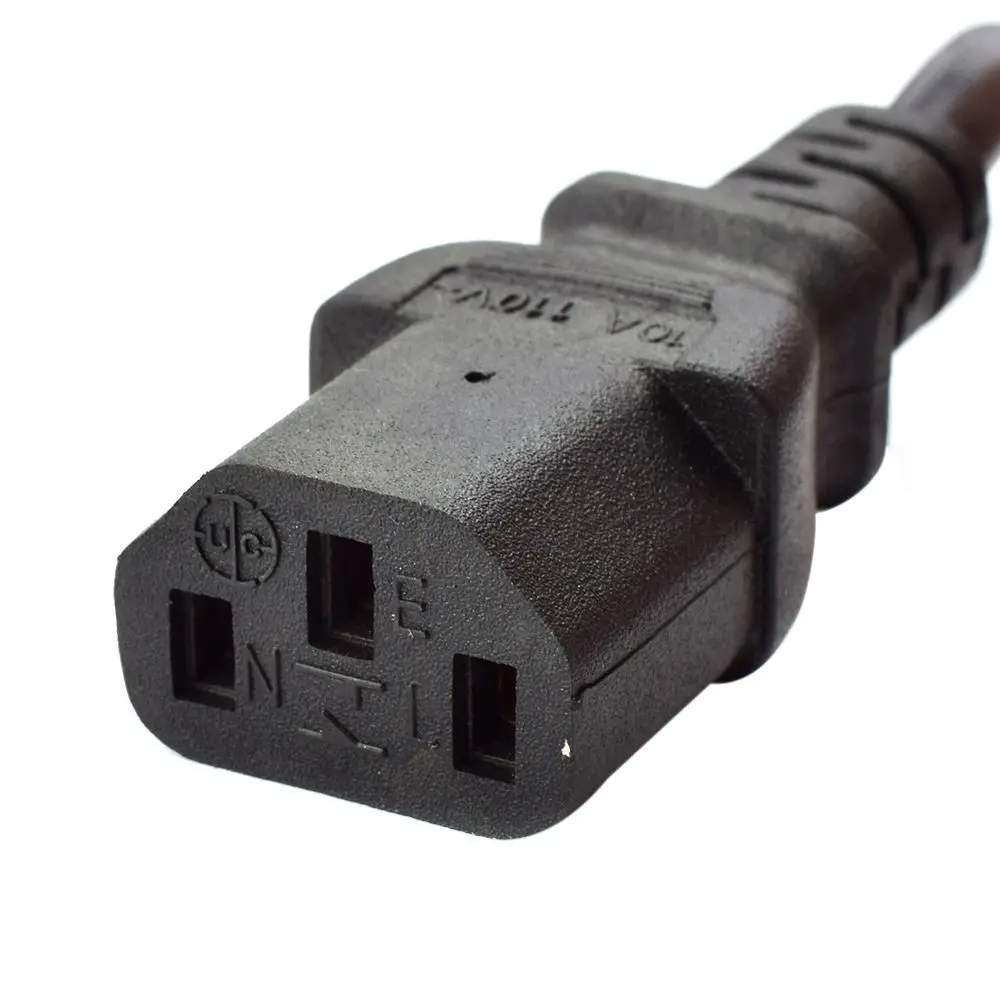 1 шт. прочный 3 зубца 2 м США адаптер питания переменного тока кабель провод для