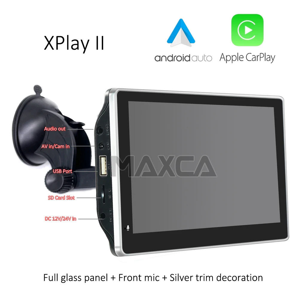 $689.03 MAXCA XPlay II Portable Wireless Carplay Screen 7 inch Apple Airplay Wireless Android Auto Autolink Multimedia Player