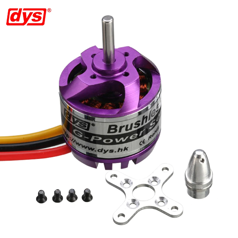 DYS D2830 3 175 КВ/кв 2-4S мм вал бесщеточный двигатель для радиоуправляемого