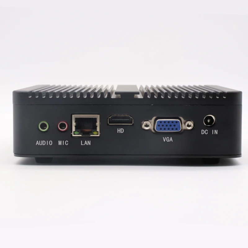 Мини-ПК без вентилятора четырехъядерный Celeron N2940 мини-компьютер ubuntu мини ПК win10 1 lan