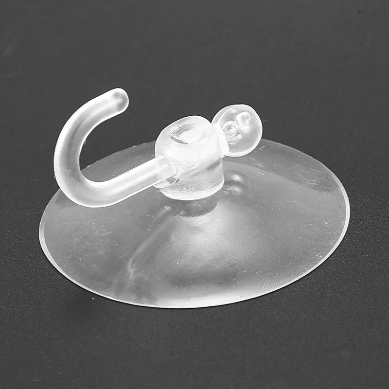 4 шт. 50 мм Диаметр дома ванной ПВХ синий прозрачный пластиковый присоска