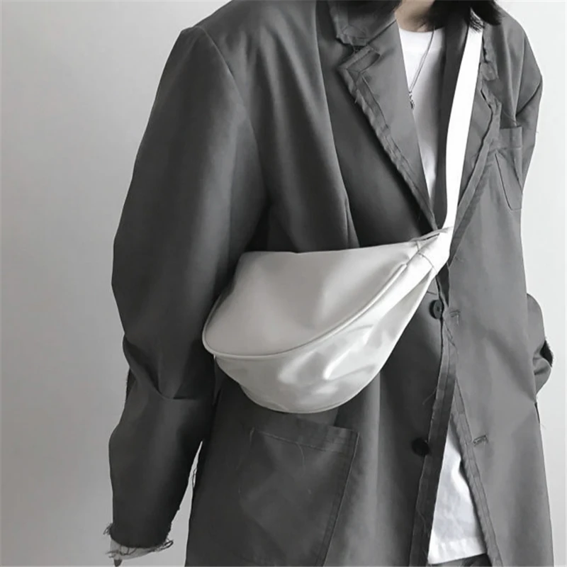 Women Laser Shoulder Bag Waterproof Big Capacity Ins Easy to Match Students Fashion Minimalist Crossbody Pink Blue White