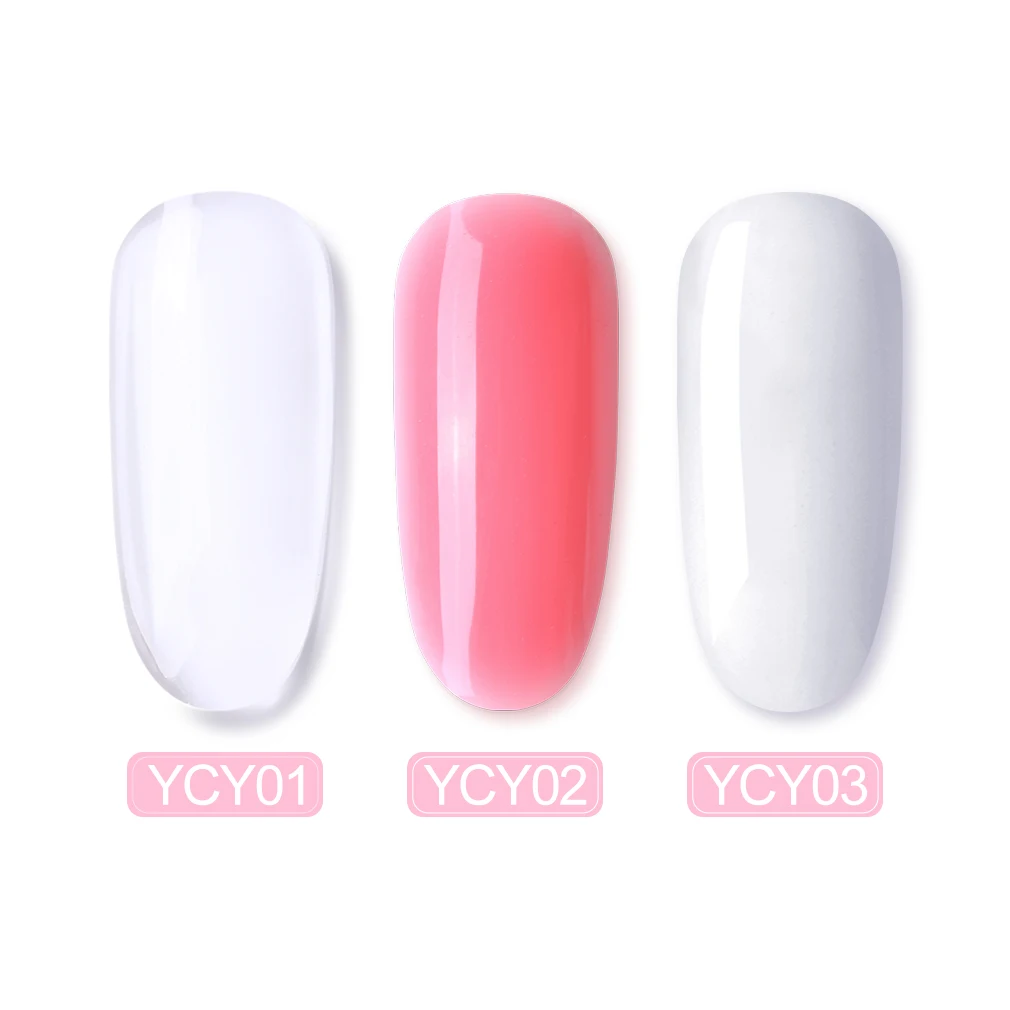 

Elite99 10ml Nail Extension Gel Varnish Quick Building Gel Polish Soak Off Clear Pink Nail Tips Builder UV Gel Varnish Nail Art