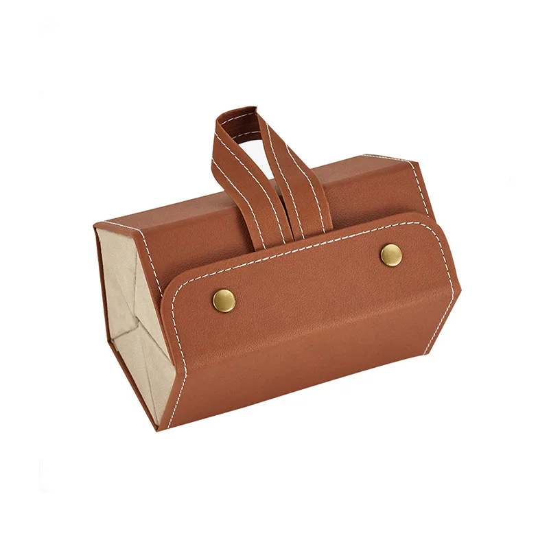 

Leather Various Glasses Storage Case Sunglasses Travel Organizer Shop Bags Foldable Glasses