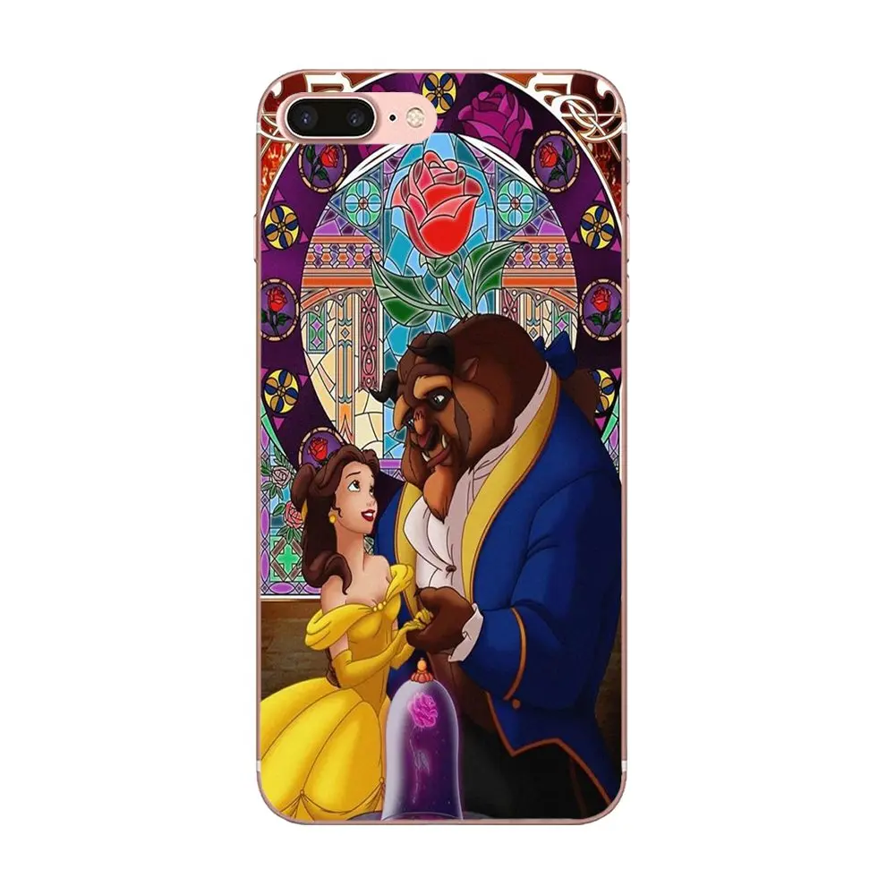 Beauty And The Beast Princess Glass For Huawei P7 P8 P9 P10 P20 P30 Lite Mini Plus Pro Y9 Prime P Smart Z 2018 2019|Чехлы-накладки| |