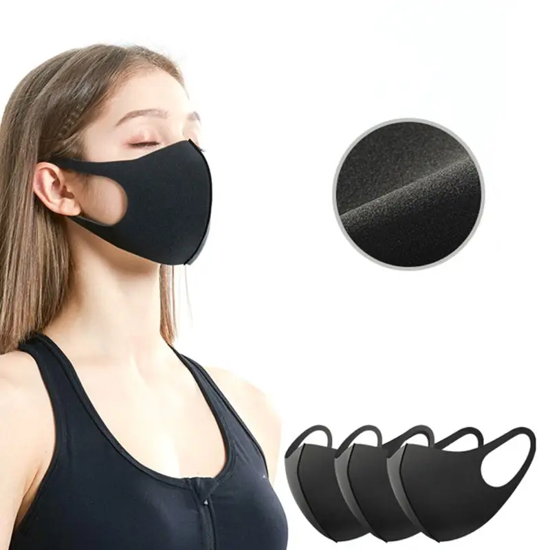 

Пылезащитная моющаяся маска для рта унисекс, 3 шт./компл., M89F