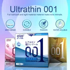 Ультратонкий долговечный презерватив 001 с гиалуроновой кислотой, задержка безопасности, натуральный латекс, резиновые контрацептивы, игрушки, секс-товары для взрослых