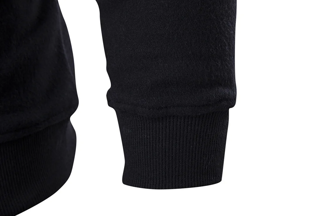 

2020 spring and autumn new fashion CVC cotton men's sweater cover fleece color matching British coat xd027