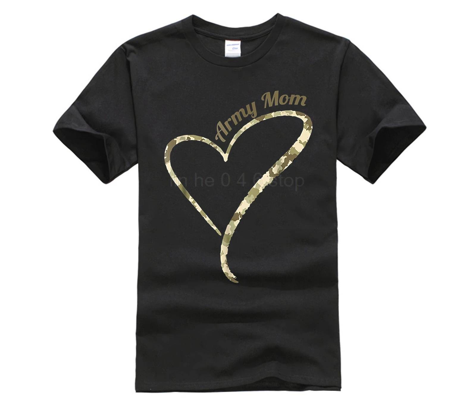 Тренды с гордой Армейская мама Футболка-военная камуфляжная рубашка для мамы |