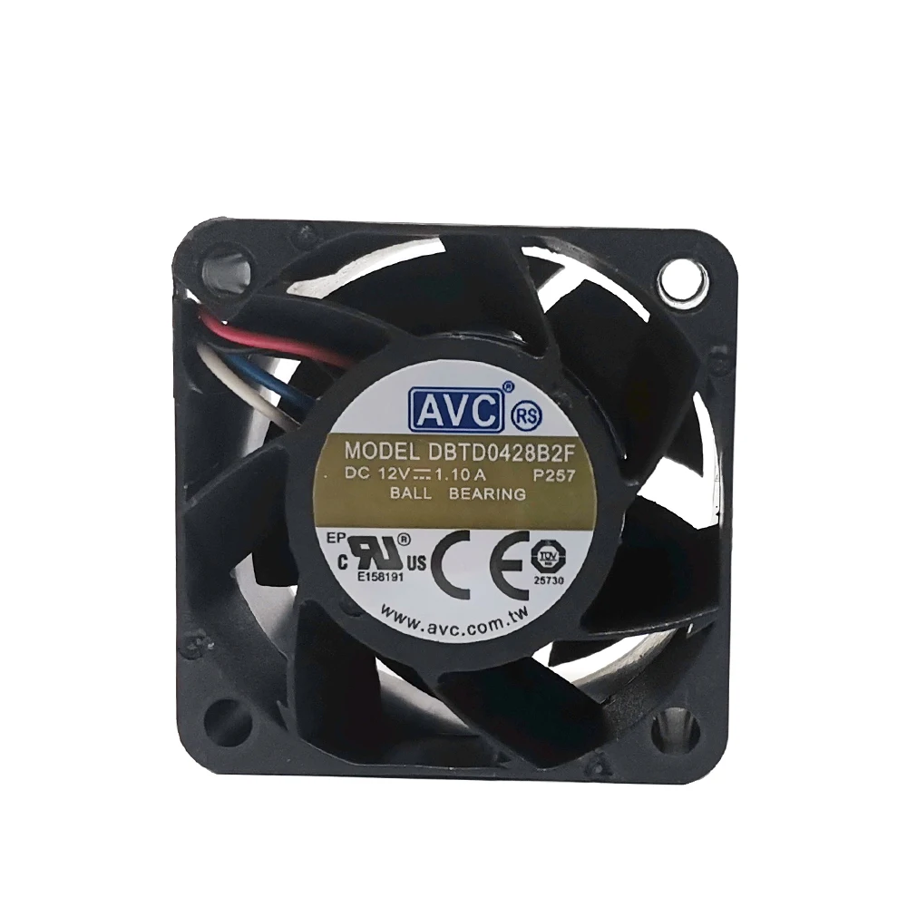 Бесплатная доставка Оригинальный AVC DBTD0428B2F 4028 PWM 12V 1.1A 22000rpm сервер вентилятор 4 см 40
