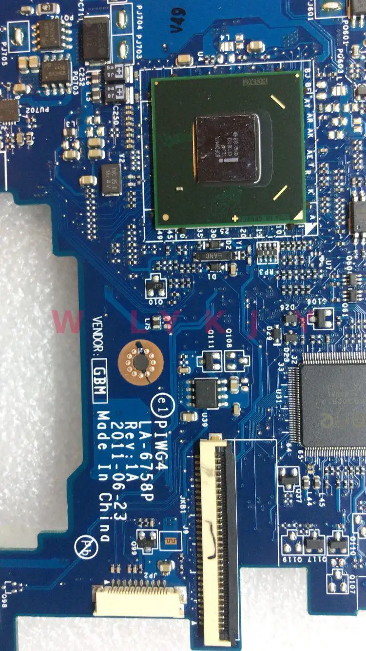 KTUXB PIWG4 LA 6758P материнская плата для ноутбука Lenovo G770 Y770 ноутбук PGA989 HM65 DDR3 100% тесты