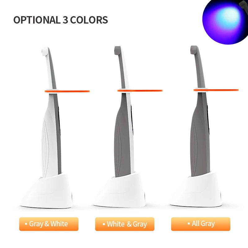 VVDental Wireless Dental LED Curing Light LV3 Curing Lamp Dental Cured Resin Dentistry Equipment 2200 mw/cm2 Highlight Output