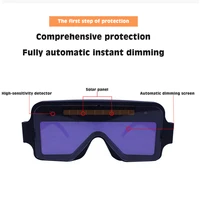solar auto darkening welding goggles automatic variable photoelectric welding glasses welding helmets protective glasses