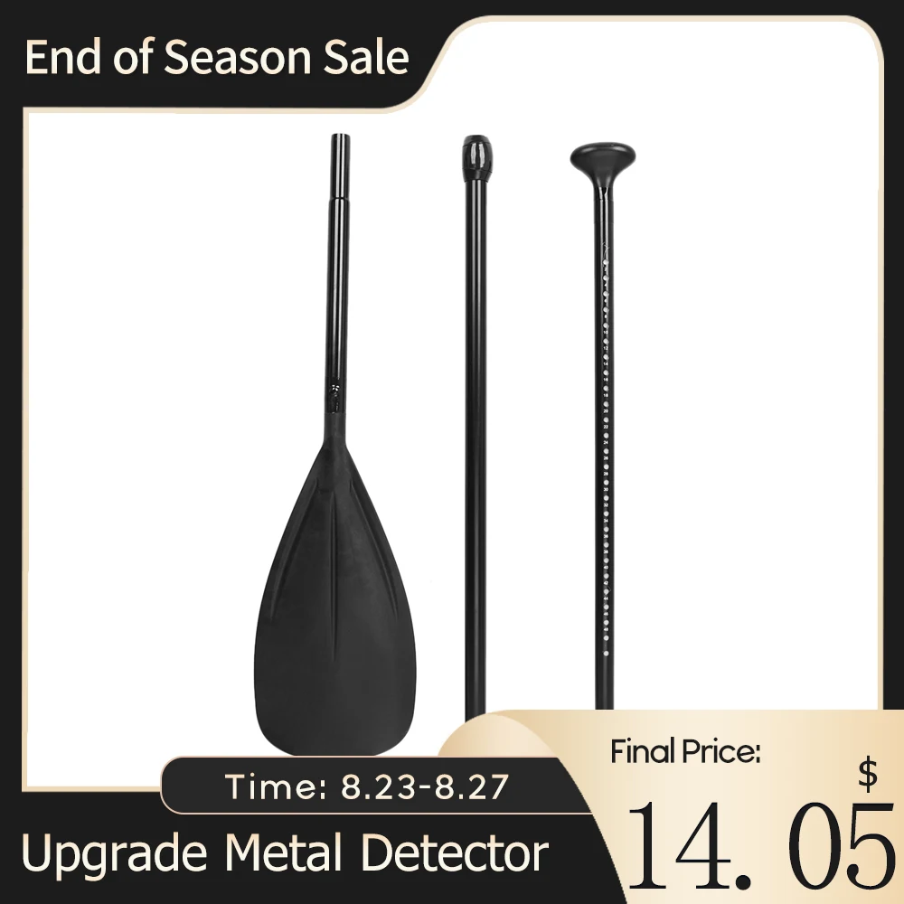 Портативные регулируемые весла из 3 частей байдарка весло для серфинга алюминия