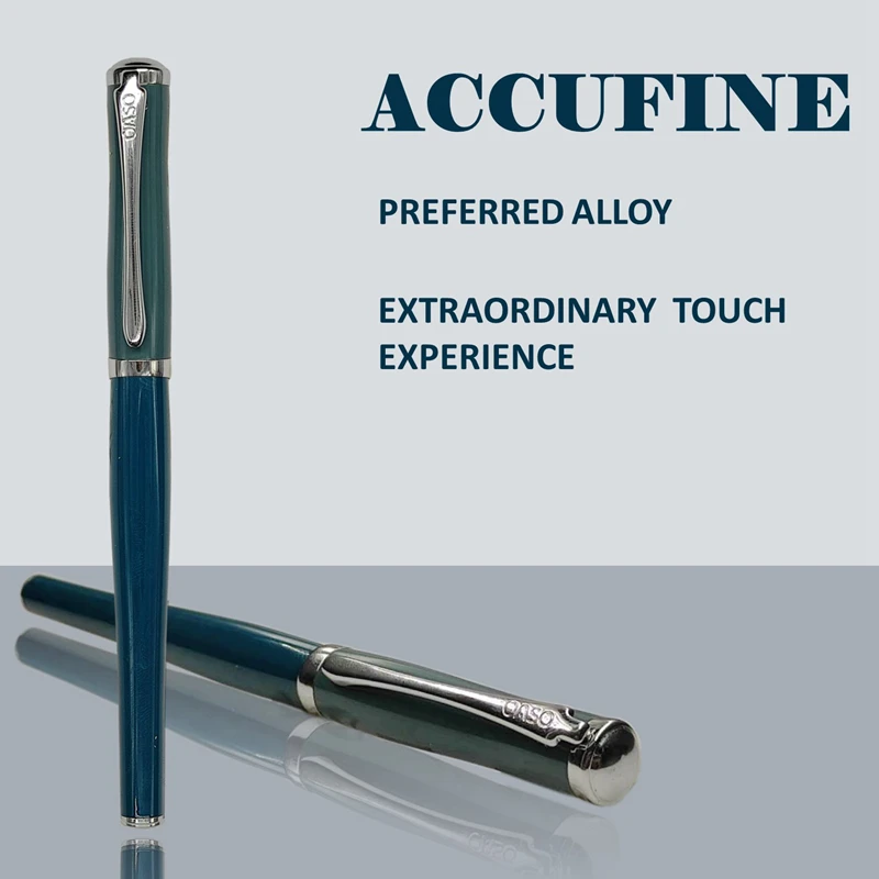 Ручка перьевая для письма металлическая с чернилами школы и офиса | Канцтовары