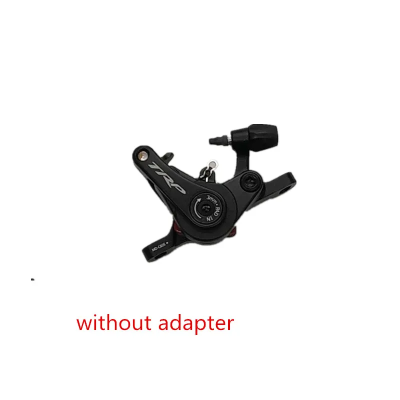 without adapter TRP Spyre сплав дорожный велосипед механический дисковый тормозной суппорт передний задний wihtout ротор - Цвет: without adapter