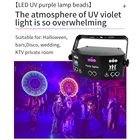Светодиодный RGB дискотечный лазерный стробосветильник DMX512 15 глаз, дистанционное управление, RG лазерный туманный станок, сцсветильник щение, танцевальный бар, KTV клуб