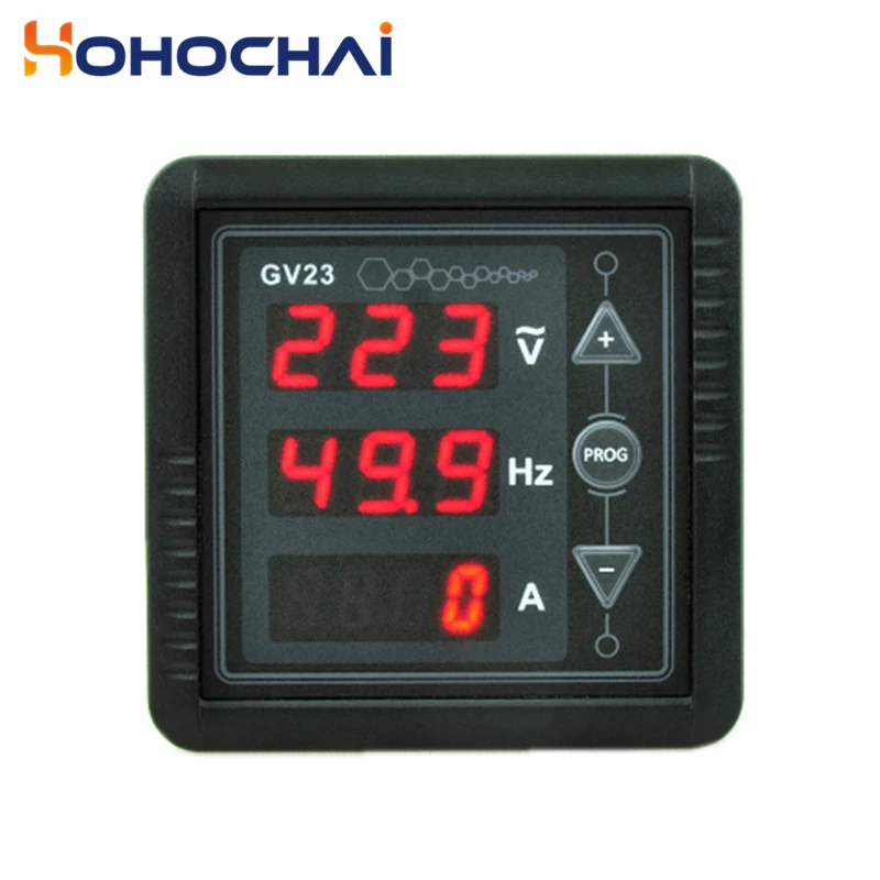 

Mebay GV23 MK2 Generator Digital Meter AC Voltage Frequency Current Meter Genset Parts