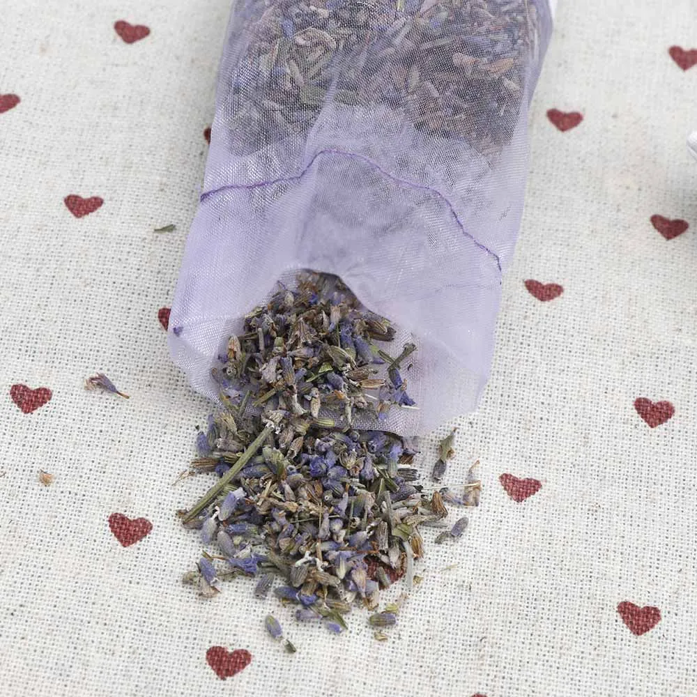 1 сумка натуральный сухой цветок Лаванда бутон Роза жасминовые цветы Саше для