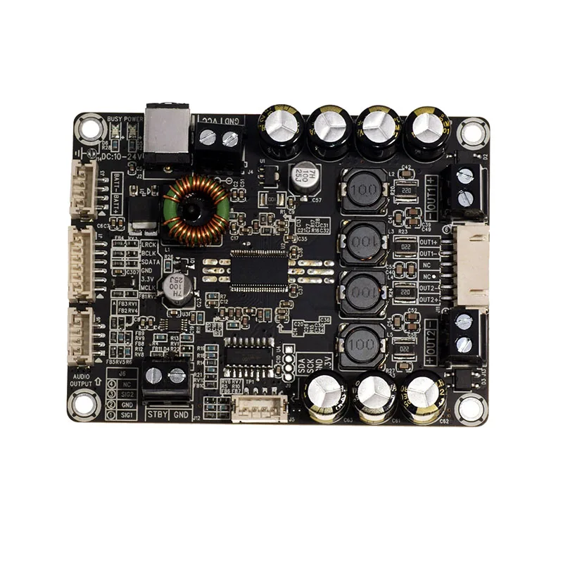Плата усилителя цифрового сигнала класса D 2x30 Вт DAC TAS5754|Интегральные схемы| |