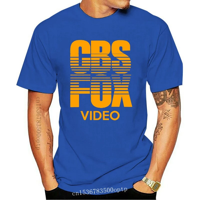 

Новинка, магазин видеороликов Cbs Fox Vhs, Магазин футболок с логотипом в аренду, 2021, Забавные футболки унисекс