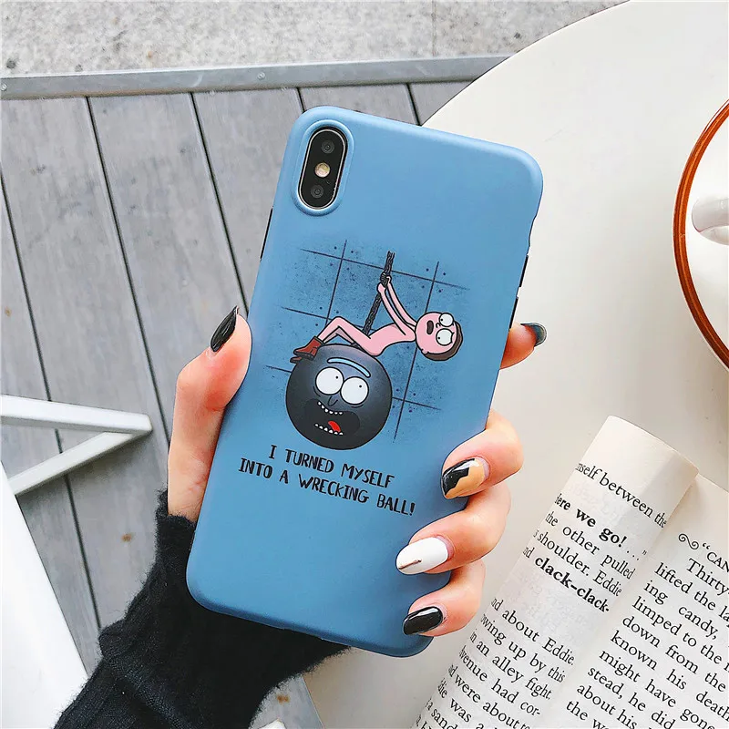 style 9 Чехол для телефона аниме Симпсоны для iPhone X, 6, 6 S, 7, 8 Plus, чехол для iPhone XR, XS MAX, милый мультяшный чехол с кроликом, чехол для iPhone 7, чехол для iPhone 11, 11pro, 11peo Max, чехол, Fundas - Цвет: style 9