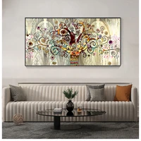 and prints wall art picture for living room tree of life by gustav klimt landscape wall art canvas scandinavian posters