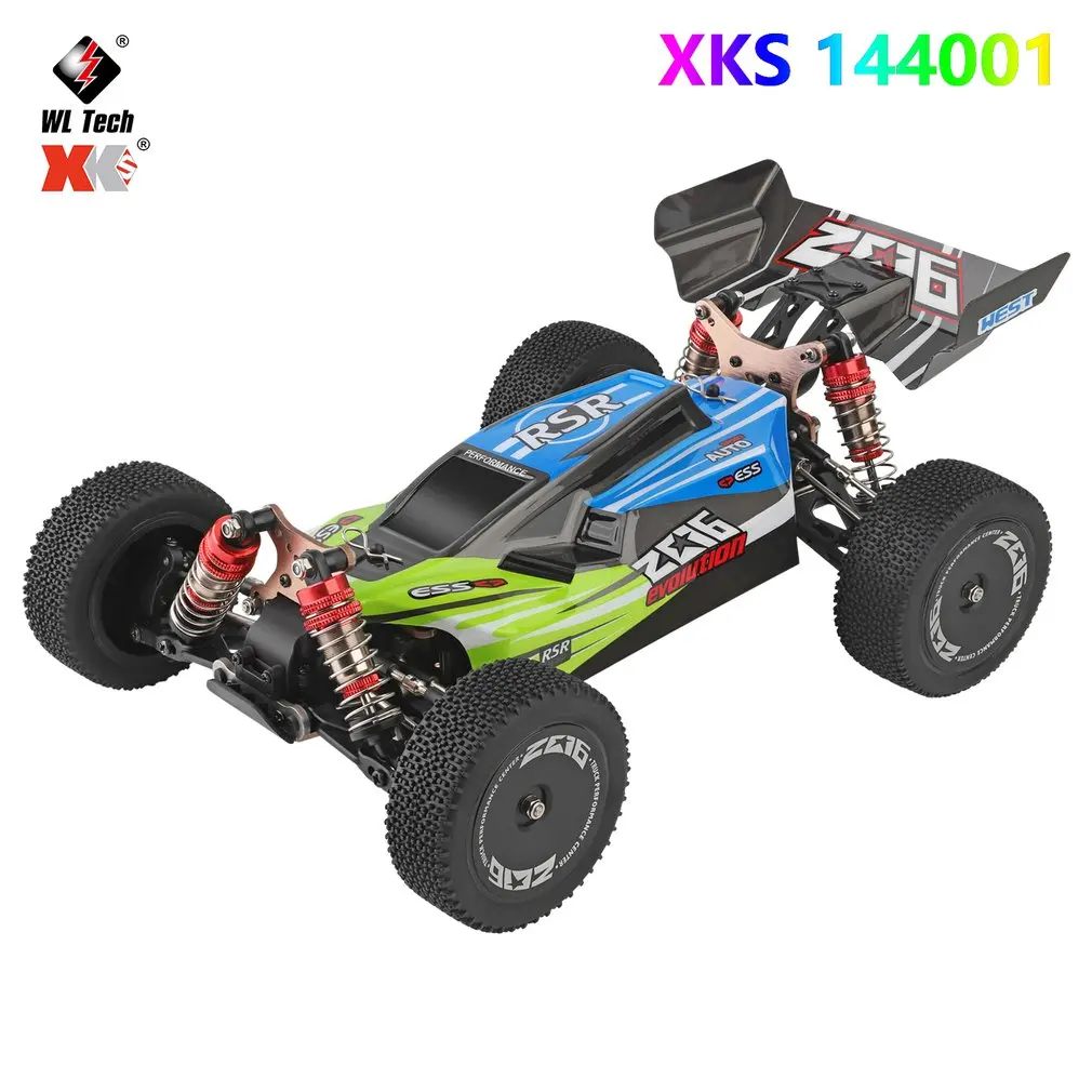 

XKS 124018 1:12 2.4G 4WD RC Car Metal Chassis Vehicles Off-Road RC Stunt Desert Climbing Truck 550 brushed motor RC Toy For Kid