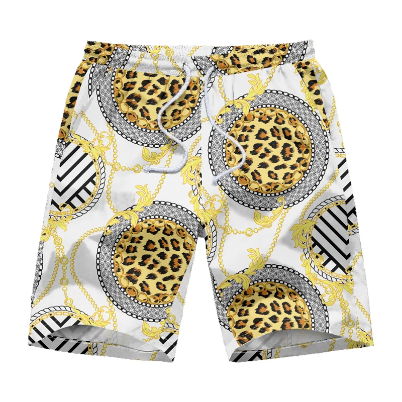 

2020 Men's Summer Fashion Cool Hawaii Shorts Home Travel Shorts 3D Printed Casual Shorts
