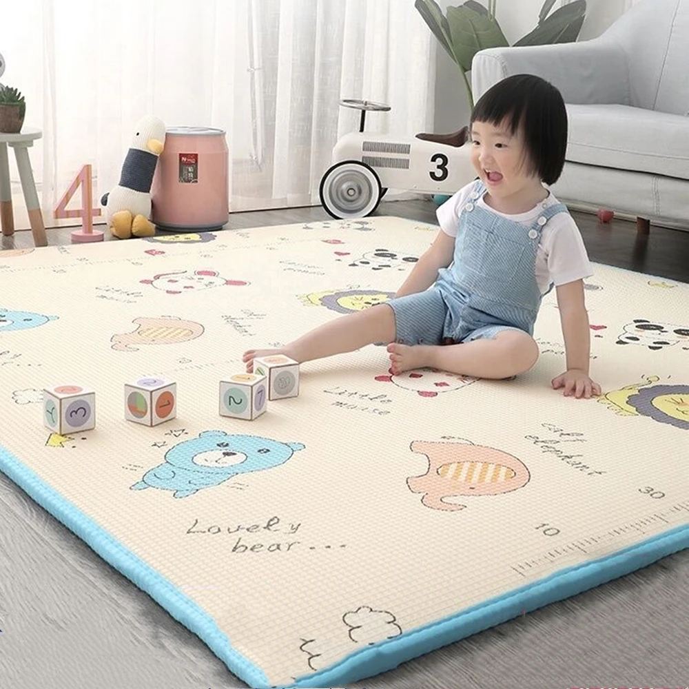 

Foldable Baby Play Mat Xpe Puzzle Mat Educational Children's Carpet In The Nursery Climbing Pad Kids Rug Activitys Games Toys