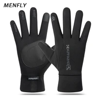 menfly sports gloves women winter keep warm windproof mens full finger cycling glove snow climbing skiing mittens