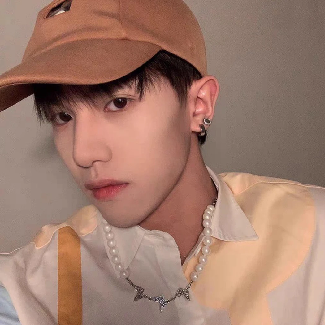 Ожерелье с подвеской из искусственного жемчуга ожерелье цепочка бабочкой