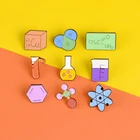 Эмалированная булавка Chemical science, элемент, конструкция, инструмент, броши, рубашка, сумка, лацкан, эмалированная булавка, значки, ювелирные изделия, химия, подарок для любимых