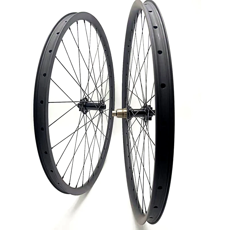 

29er carbon mtb wheels 30x30mm tubeless carbon disc wheelset boost bitex R211 110x15 148x12 disc bicycle mtb wheels pillar 1420