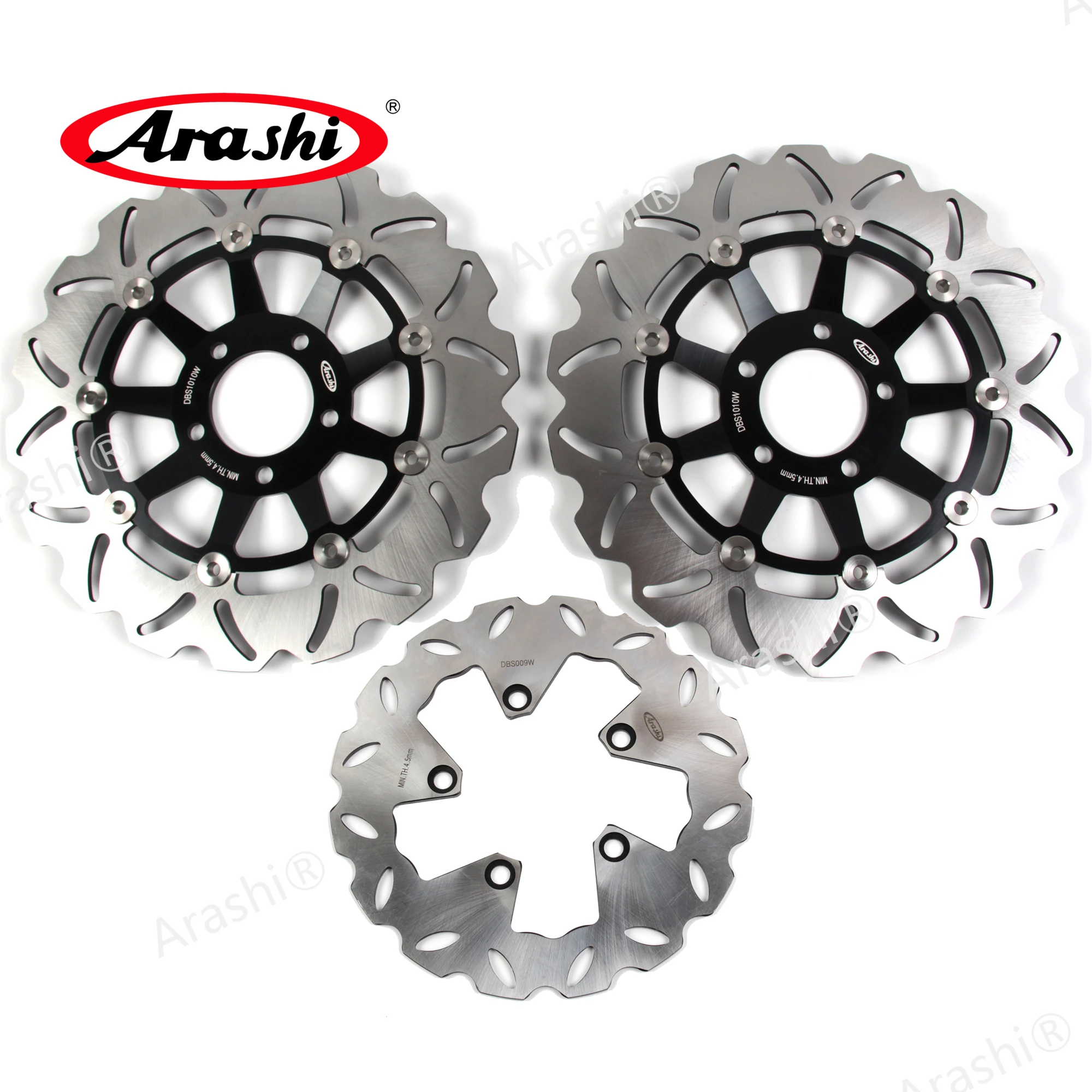 

Arashi 1 Set RF 900 1994-1997 CNC Full Floating Front Rear Brake Disc Rotors For SUZUKI RF900 1994 1995 1996 1997