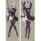 Наволочка из аниме игры ниус: Automata YoRHa No.2-B Dakimakura для косплея, наволочка для подушки Otaku Huggable Body сделай сам, Наволочка на заказ