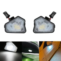 2pcs under side rearview mirror led white puddle light for benz w176 w204 w242 c207 a207 w212 c216 w221 w117 c117 c219 x156 x204