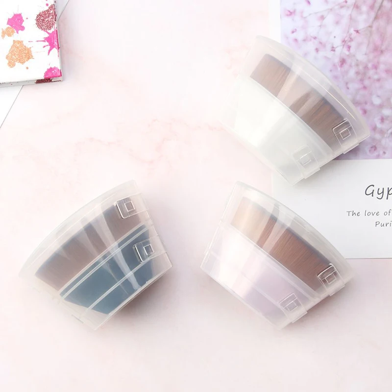 Портативная шестиугольная Кисть для макияжа Жидкая Основа Безупречная кисть