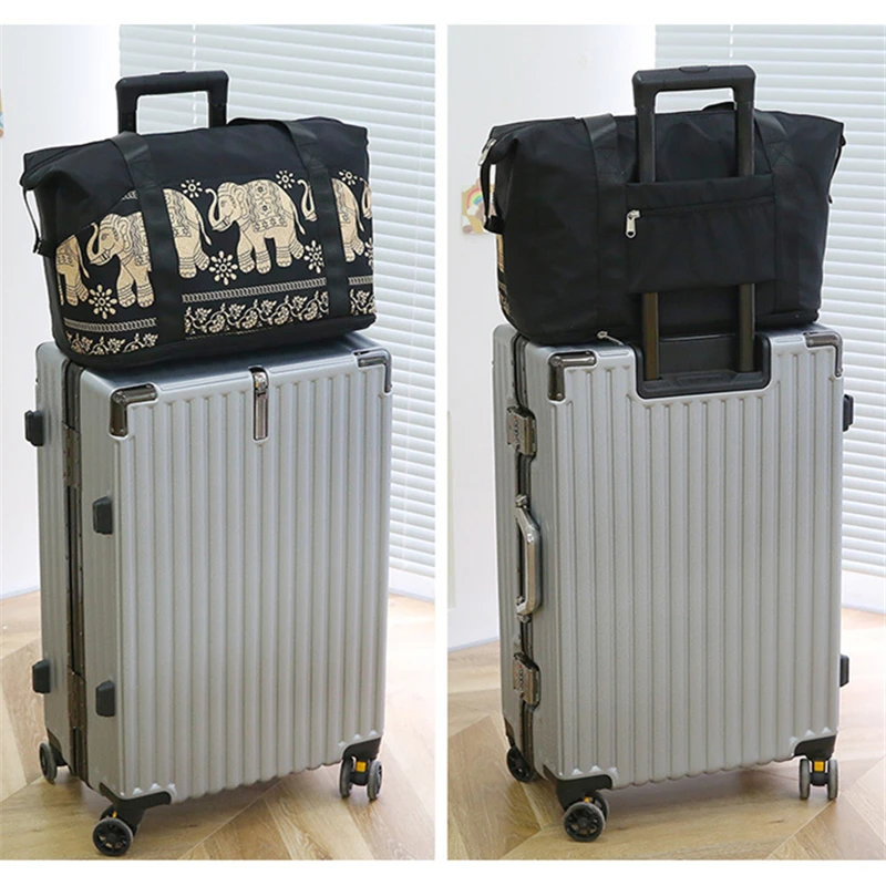 Foldable Leisure Fitness Travel Bag Gym Yoga Outdoor Sports Portable Crossbody Backpack Tote Handbag One-shoulder Boarding Bags