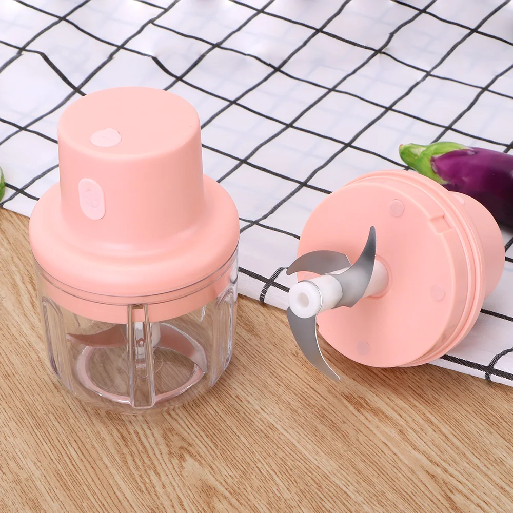 

Wireless Mini Electric Garlic Chopper USB Ginger Masher Machine for Kitchen Food Crusher Chili Vegetable Kitchen Accessories