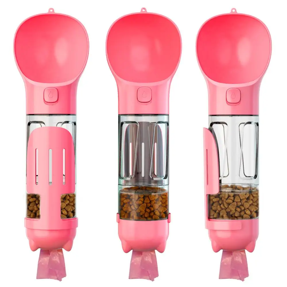 

Portable Pet Water Cup Drinking/Feeding/Shoveling Excrement Multifunctional Pet Water Cup For Cats And Dogs