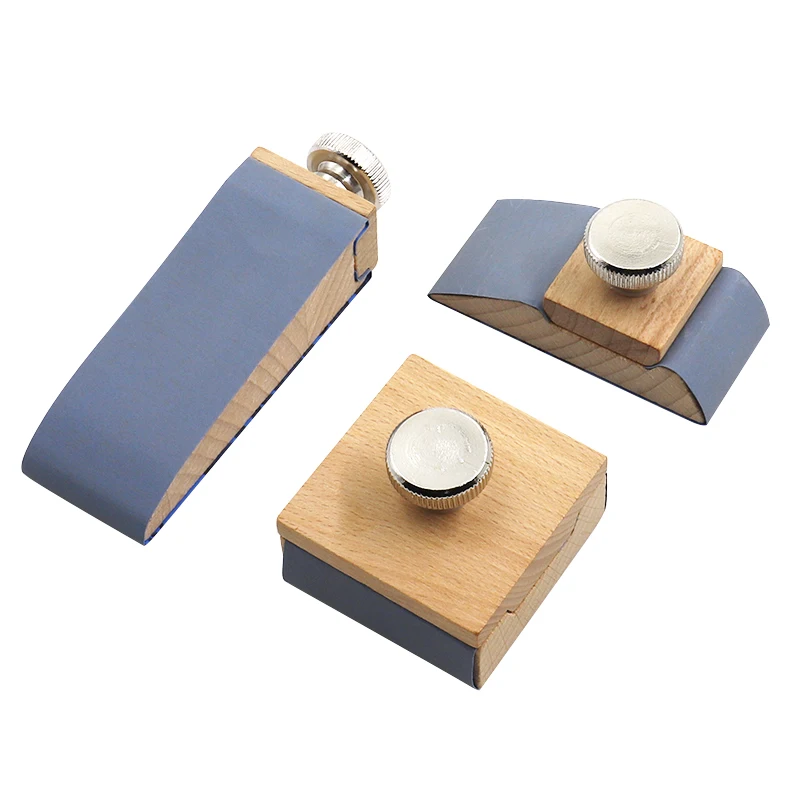 Буковый блок для кожи ручной работы прочный инструмент растительного дубления