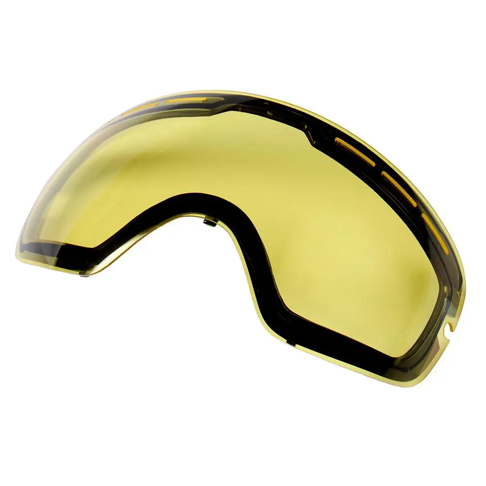 

2021 GOG 201 Lens Yellow Graced Magnetic Lens for Ski Goggles Spherical Ski Glasses Night Skiing Lens