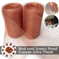36 meter signal shielding net anti snail copper wire net pest rodent net mesh exquisite copper decor artworks cleaning tool
