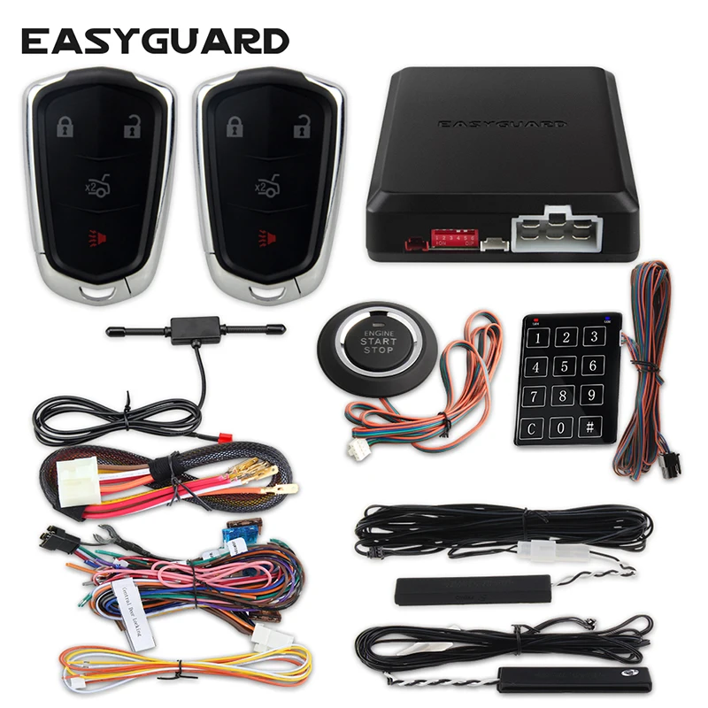 EASYGUARD универсальная охранная сигнализация система бесключевого доступа pke