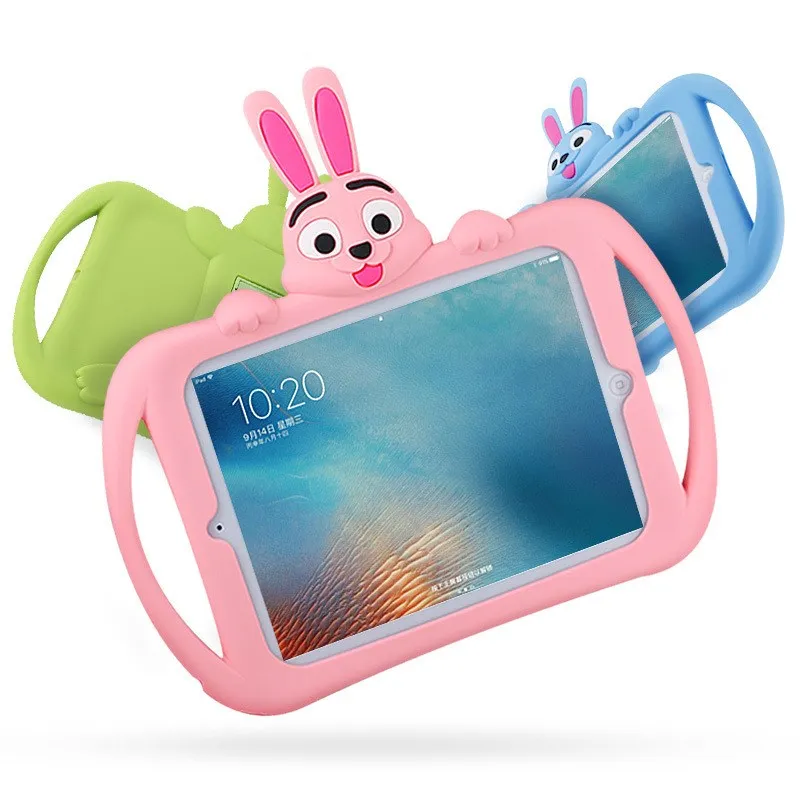 Мягкий силиконовый защитный чехол для ipad mini 1 2 3 5 4 экологичный милый детский
