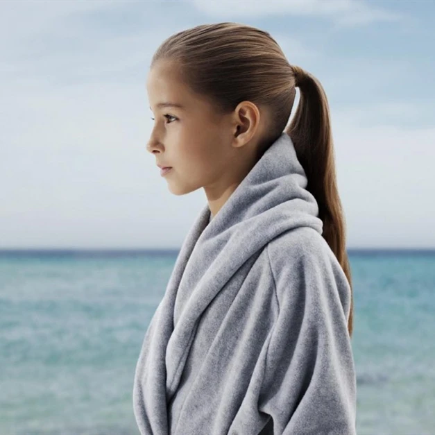 Осенне-зимняя детская одежда для сна мягкий длинный банный халат из вельвета