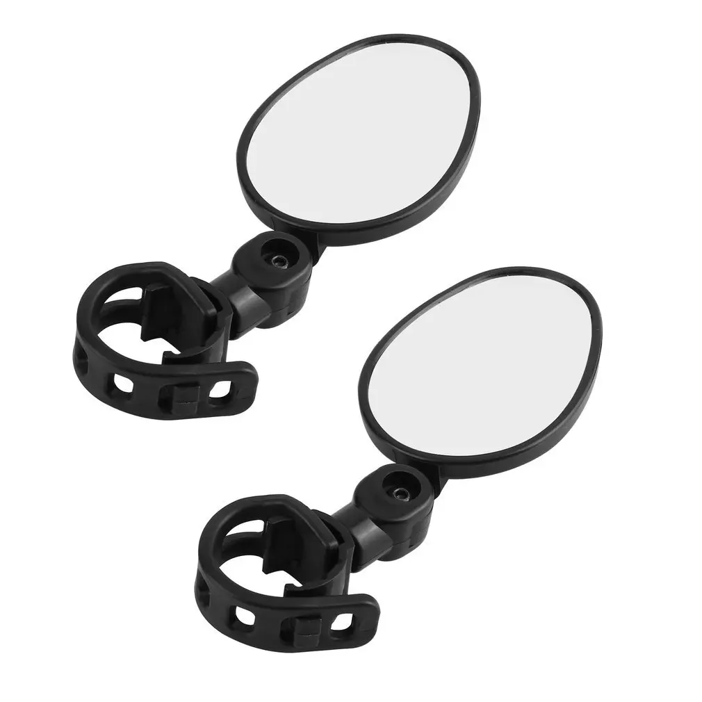 

2Pcs Bundle Mini Compact 360 Rotaty Mountain Road Bicycle Cycling Bike Rear View Mirror Handlebar Glass Mirrors Hot Sales