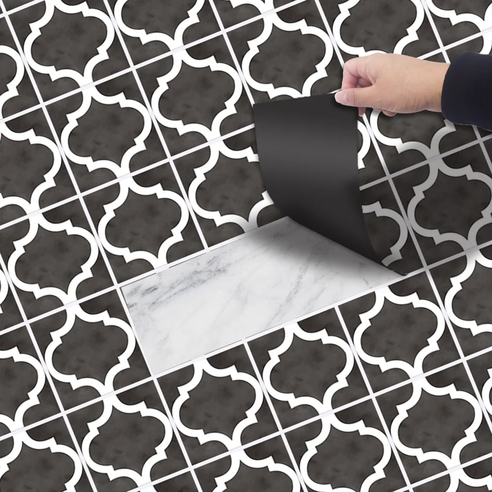 

Moisture proof Floor Sticker Doors Accessories Removable Vinyl 20*300CM